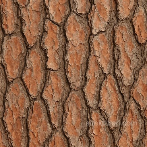 Decorative Pine Bark Seamless Texture seamless Bark PBR texture
