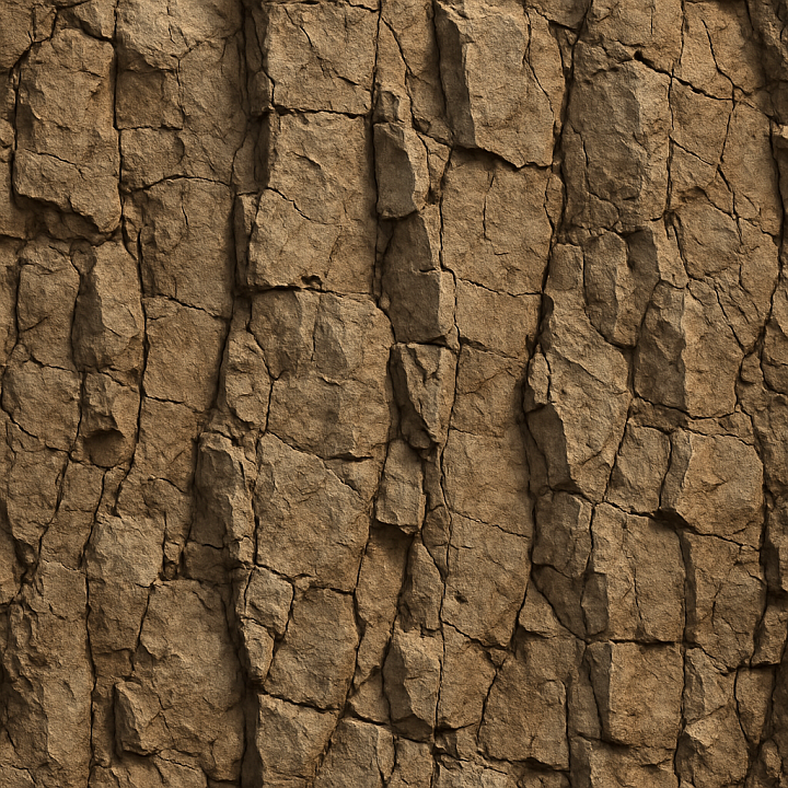 Cracked Cliff seamless PBR texture preview