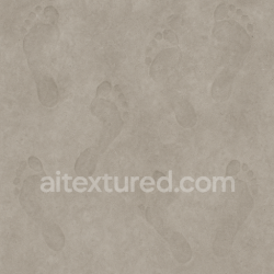 seamless Seamless 3d texture pbr 8k of faded footprints on concrete surface with footprint erosion texture 8k free download PBR