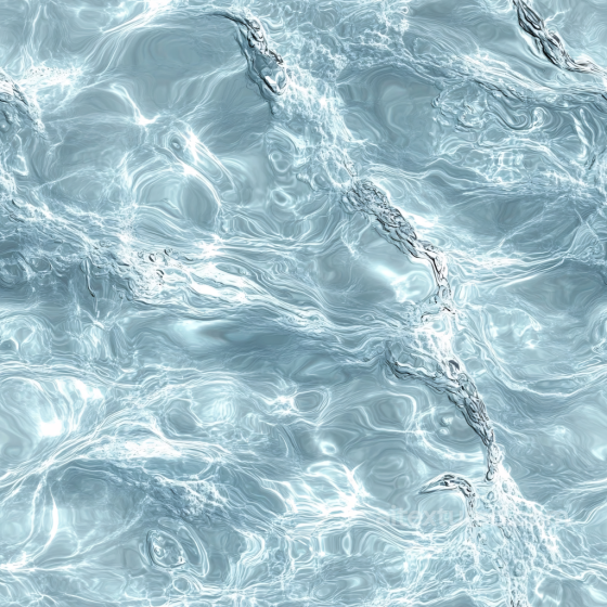 Realistic Clear Water Surface Seamless Texture with Dynamic Ripples Water texture preview