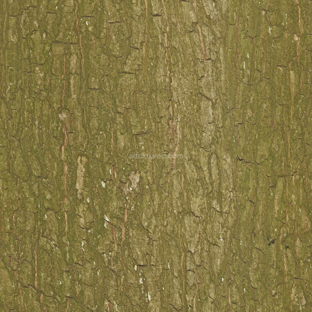 Seamless bark texture with realistic details