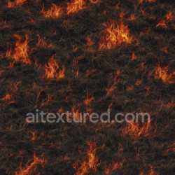 seamless Burning Meadow Texture texture 8k free download PBR