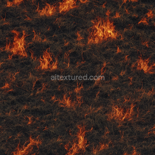 Burning Meadow Texture