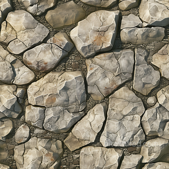 Weathered Stone Wall PBR Texture with Cracked Rough Surfaces Stone texture preview