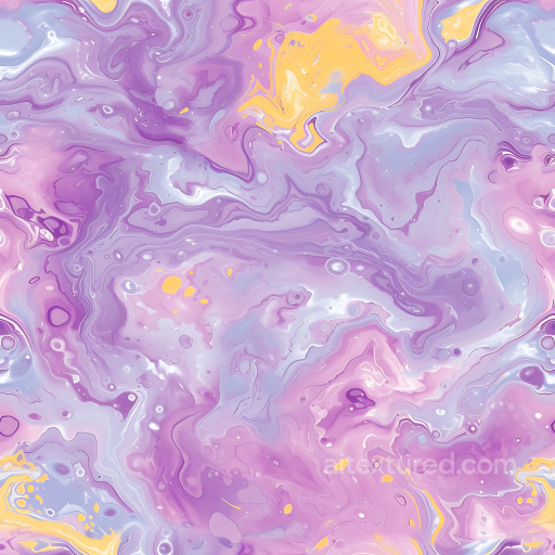 Abstract Purple and Yellow Marble Stone PBR Texture seamless Stone PBR texture