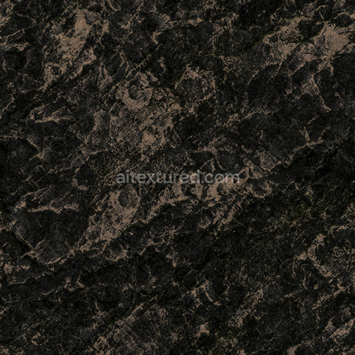 Rock Seamless Pbr Texture Tileable Dark Rough Natural Realistic Stone