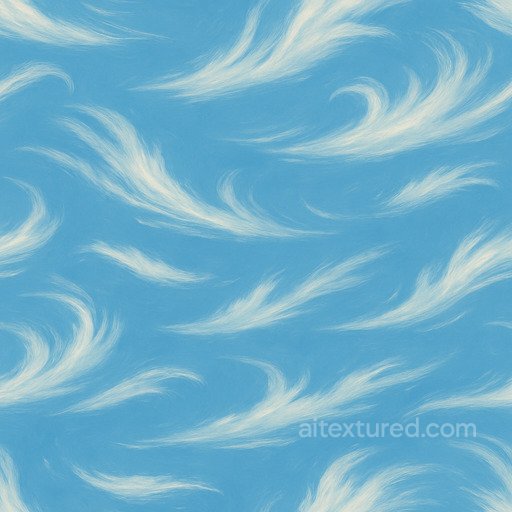 Stylized Cirrus Seamless Texture seamless Clouds PBR texture