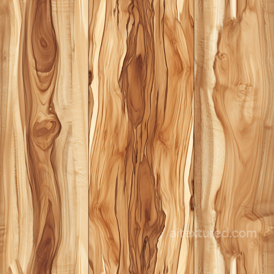 Olive Wood Planks PBR Texture with Natural Grain and Knots Wood texture preview