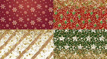 Christmas glitter category preview