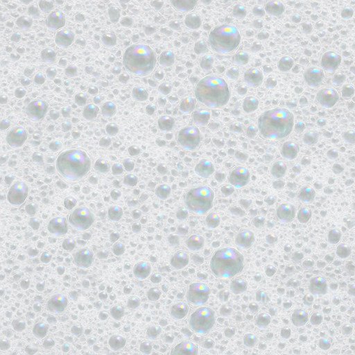 Sparkling Soap Foam Seamless Texture seamless Foam PBR texture