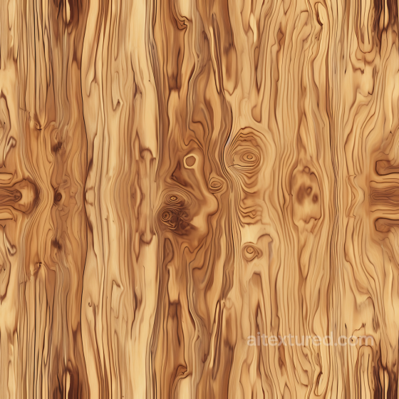 Light Pine Wood PBR Texture with Knotted Grain and Vertical Planks Wood texture preview