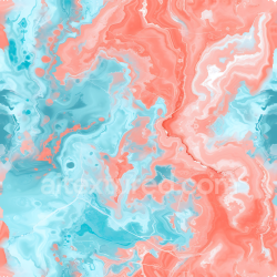 seamless Seamless 3D Coral and Aqua Marble PBR Texture with Vivid Pastel Veins texture 8k free download PBR