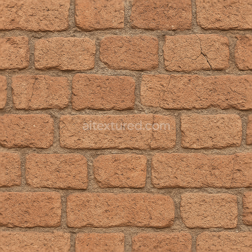 Seamless cracked brick 3d texture pbr 8k detailed rough surface