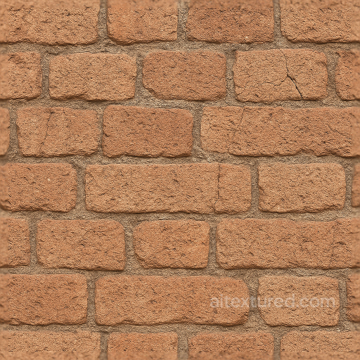 Seamless Cracked Brick 3D Texture PBR 8K Detailed Rough Surface seamless Brick PBR texture