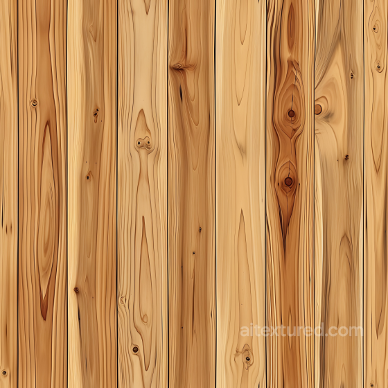 Natural Pine Wood Planks Seamless Texture with Knots and Grain Wood texture preview
