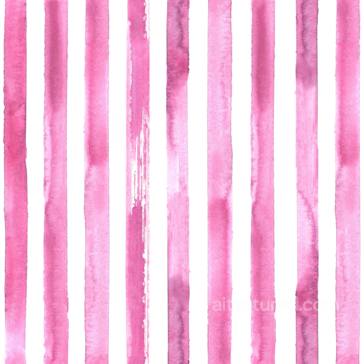 Watercolor Stripes Texture of Pink Watercolor Vertical Stripes on Fabric seamless Watercolor Stripes PBR texture