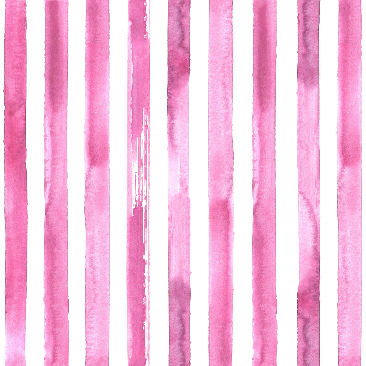Watercolor Stripes of Pink Watercolor Vertical Stripes on Fabric seamless PBR texture preview