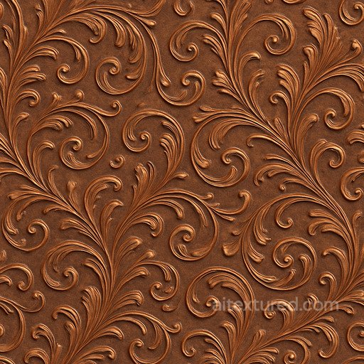 Decorative Copper Seamless Texture seamless Metal PBR texture