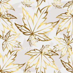 seamless Seamless 3D PBR White Fabric Texture with Elegant Gold Leaf Floral Pattern texture 8k free download PBR