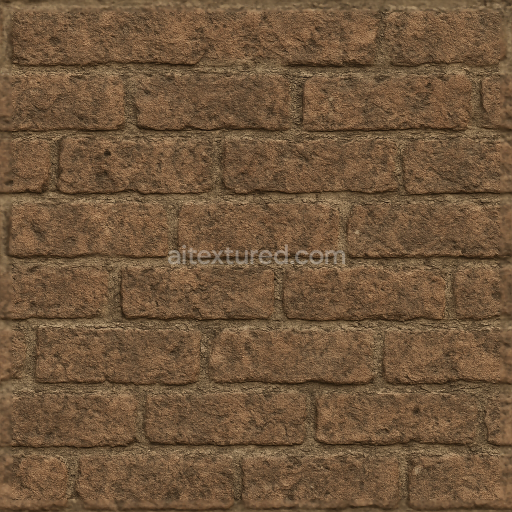 Seamless dirty brick 3d texture pbr 8k grimy rough surface wall facade