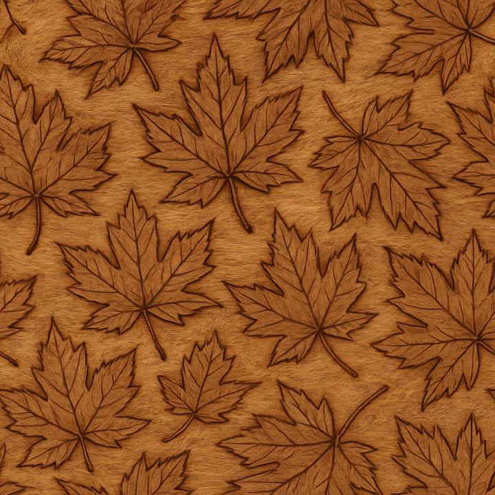 Decorative Maple Wood seamless PBR texture preview