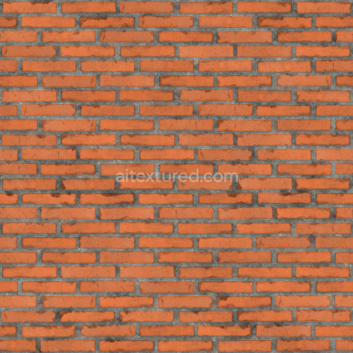 Brick Seamless Textured Tileable Rough Pbr Realistic Red Weathered Construction