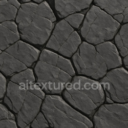 seamless Cracked Basalt Flow Texture texture 1024x1024 free download PBR