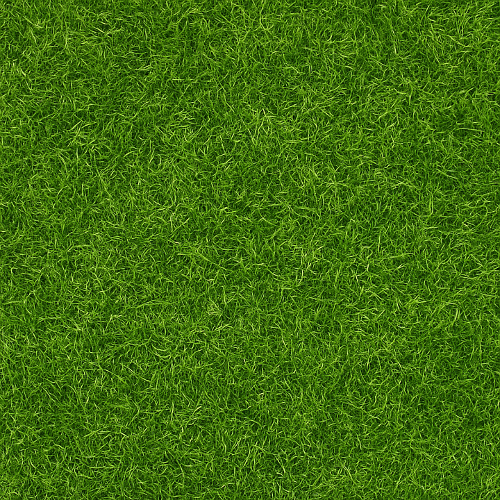 Photorealistic Green Lawn seamless PBR texture preview