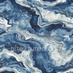 seamless Seamless Blue Jean Natural Marble 3D PBR Texture with Fluid Veins texture 8k free download PBR