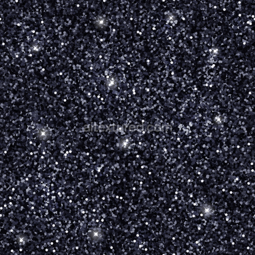 Seamless 3D PBR Texture of Dark Glitter Sparkle with Subtle Reflective Highlights