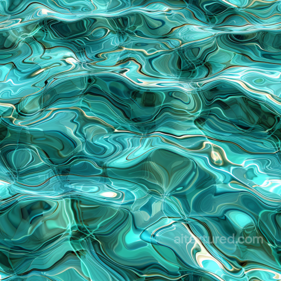 Stylized Turquoise Water Texture with Flowing Wave Patterns Water texture preview