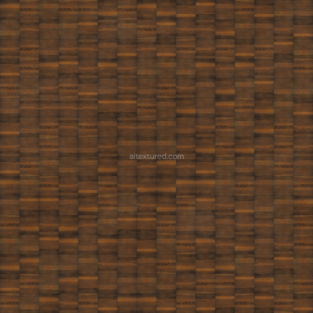 Seamless PBR wood floor texture with natural grain