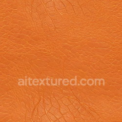 seamless Seamless 3D PBR cracked orange leather texture with detailed grain and aged finish texture 8k free download PBR