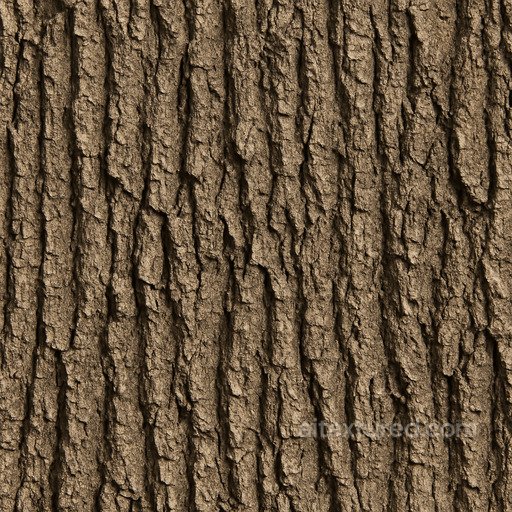 Weathered Oak Bark Seamless Texture seamless Bark PBR texture