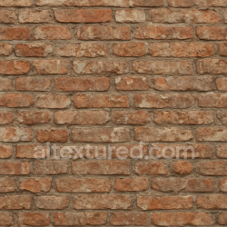 seamless Seamless 3d texture pbr 8k rustic brick wall wallpaper with distressed weathered finish and embossed details texture 8k free download PBR