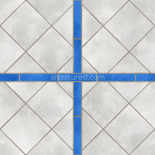 Tiles Seamless Blue Grey Floor Pattern Modern Interior Design Textured