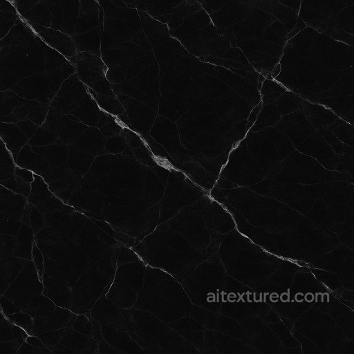 Smooth Black Marble Seamless Texture seamless Marble PBR texture