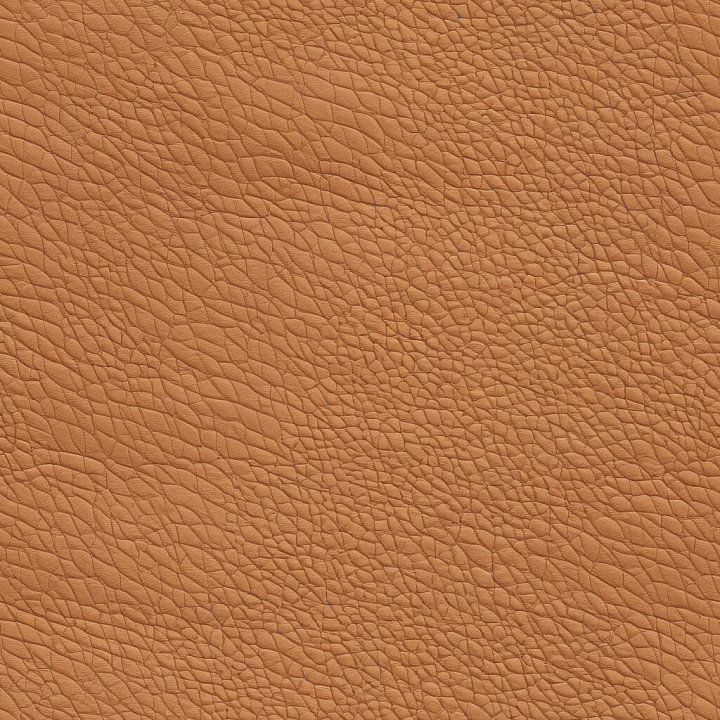 Pebbled Grain Tan Leather with Natural Wrinkles seamless PBR texture preview