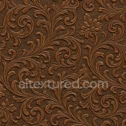 seamless Ornate Synthetic Leather Texture Seamless texture 8k free download PBR