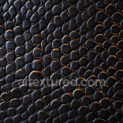 seamless Seamless 3D Reptile Scale Skin PBR Texture with Dark Glossy Surface and Organic Pattern texture 8k free download PBR