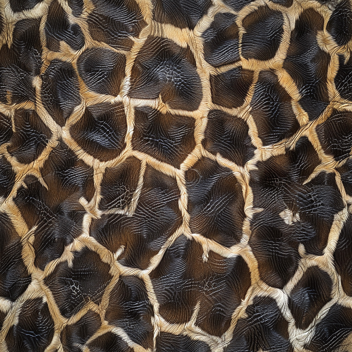 Cracked Dark Brown Leather with Aged Grain seamless PBR texture preview