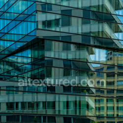 seamless High-Resolution PBR Texture of Modern Glass Facade with Reflective Surfaces texture 8k free download PBR