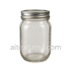 seamless Glass Mason Jar with Lid texture 8k free download PBR
