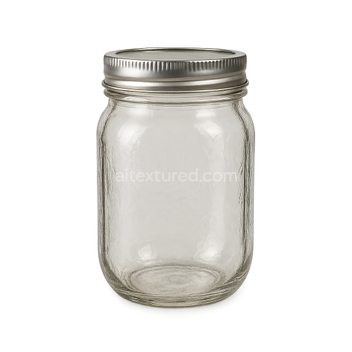 Glass Mason Jar with Lid