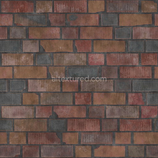Seamless Bricks 042 by Textures – PBR 3D Texture (8K ready)