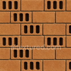 seamless Terracotta Blocks Hollow Cores texture 1024x1024 free download PBR