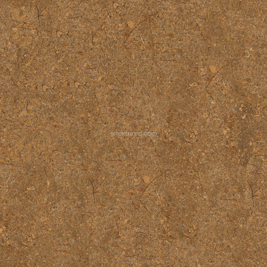 Seamless ground texture suitable for 3D modeling