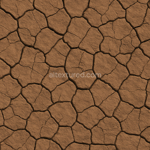 Patterned Clay Soil Texture Seamless 1024X1024