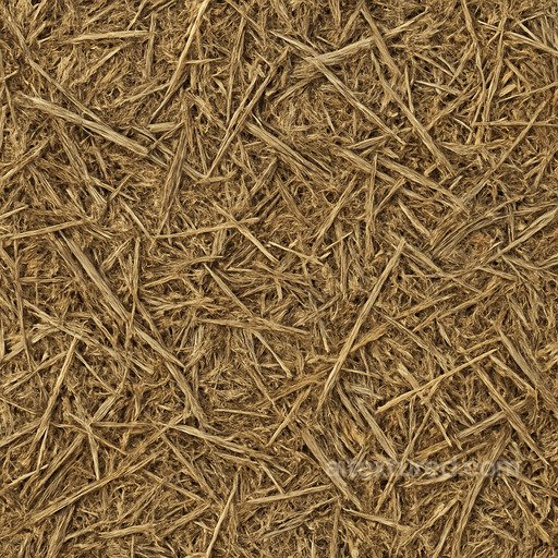Ancient Straw Bale Seamless Texture seamless Hay-straw PBR texture
