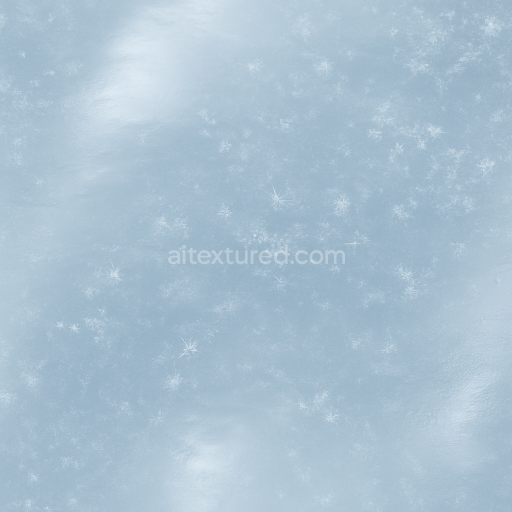 Seamless 3d texture pbr 8k icy reflection on glossy ice with ice sheen surface
